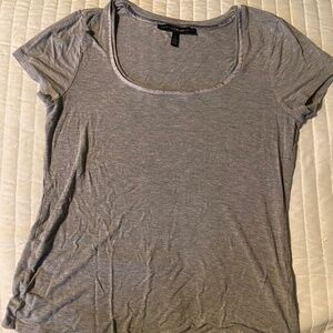 White House black market grey T shirt size S